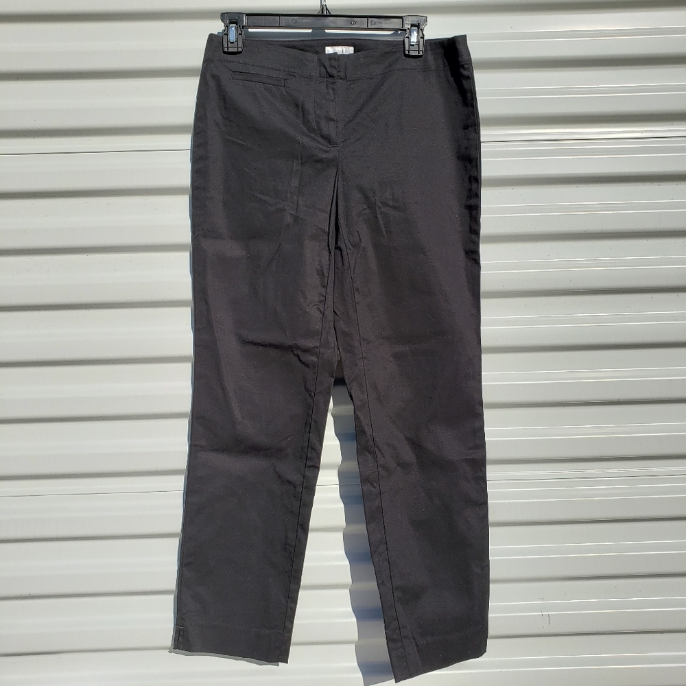 J. Jill black slim ankle pants